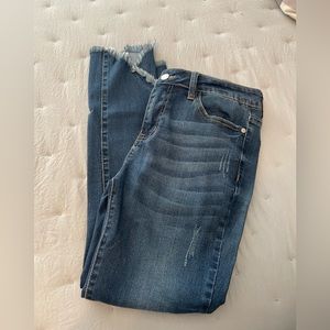 Judy Blue skinny crop jeans